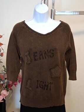 2 for $30 High Quality Knit Cardigan Pullover Sweater - Soft Knitwear - Brown 6